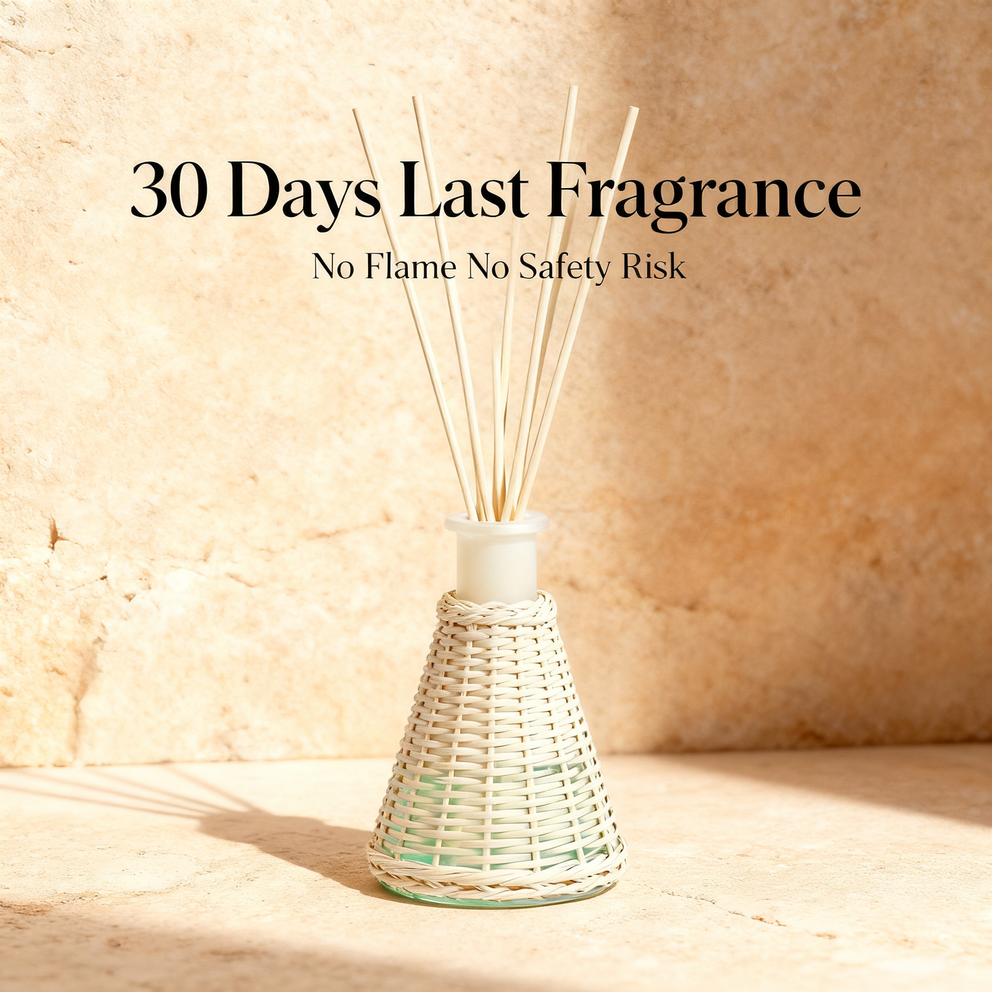 🍃 Reed Diffuser Decor Bottle A Natural Home Fragrance Accent Designed To Bring Calm Atmosphere, Elegant Texture, And A Sense Of Relaxed Living Into Your Everyday Space