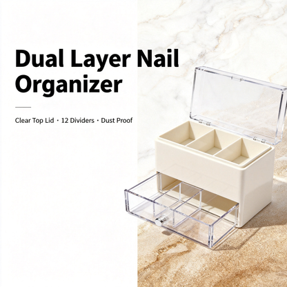 ✨ Cream Jewelry Storage Case — A Beautiful Home For Your Favorite Pieces, Designed To Protect Precious Accessories And Turn Everyday Styling Into An Elegant Personal Ritual