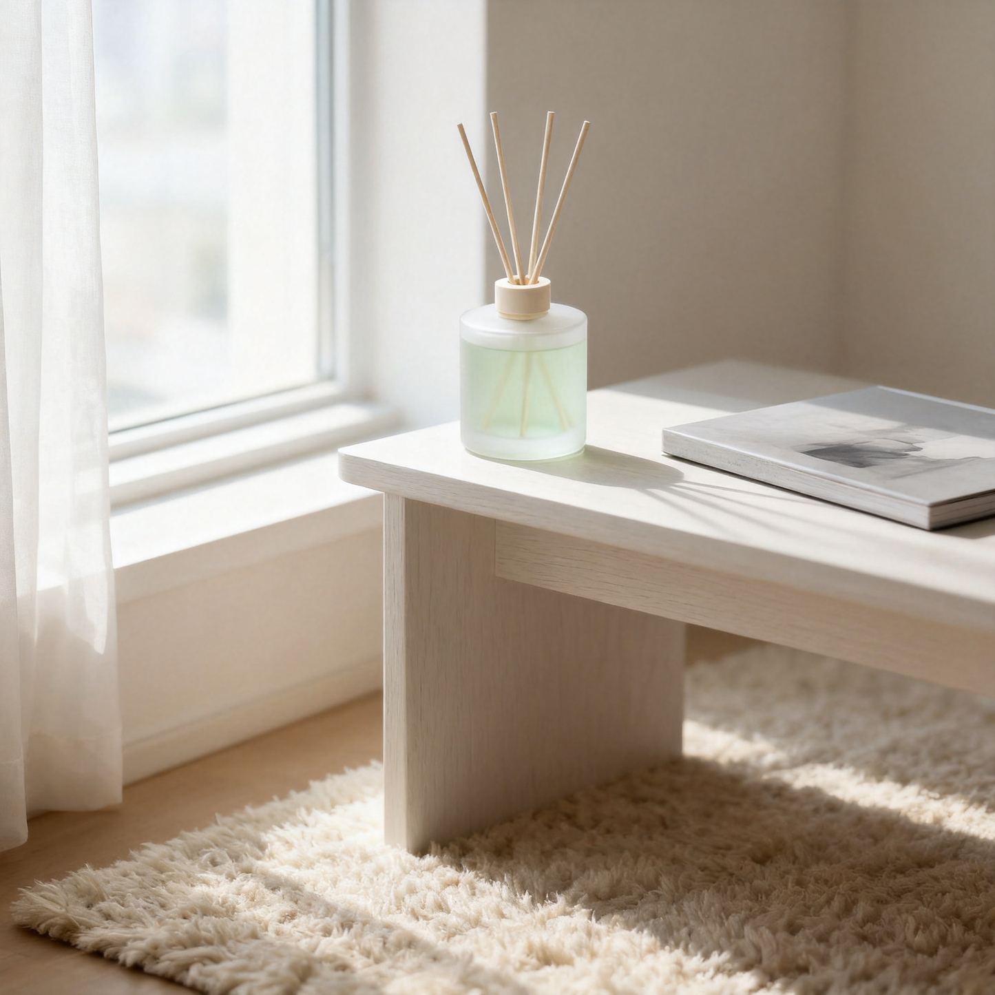 🍃 Minimal Clear Glass Reed Diffuser — Bring Natural Fragrance And Modern Simplicity Into Your Home With An Elegant Accent Designed To Create A Calm, Comfortable, And Beautiful Atmosphere