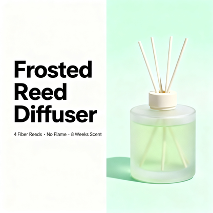 🍃 Minimal Clear Glass Reed Diffuser — Bring Natural Fragrance And Modern Simplicity Into Your Home With An Elegant Accent Designed To Create A Calm, Comfortable, And Beautiful Atmosphere