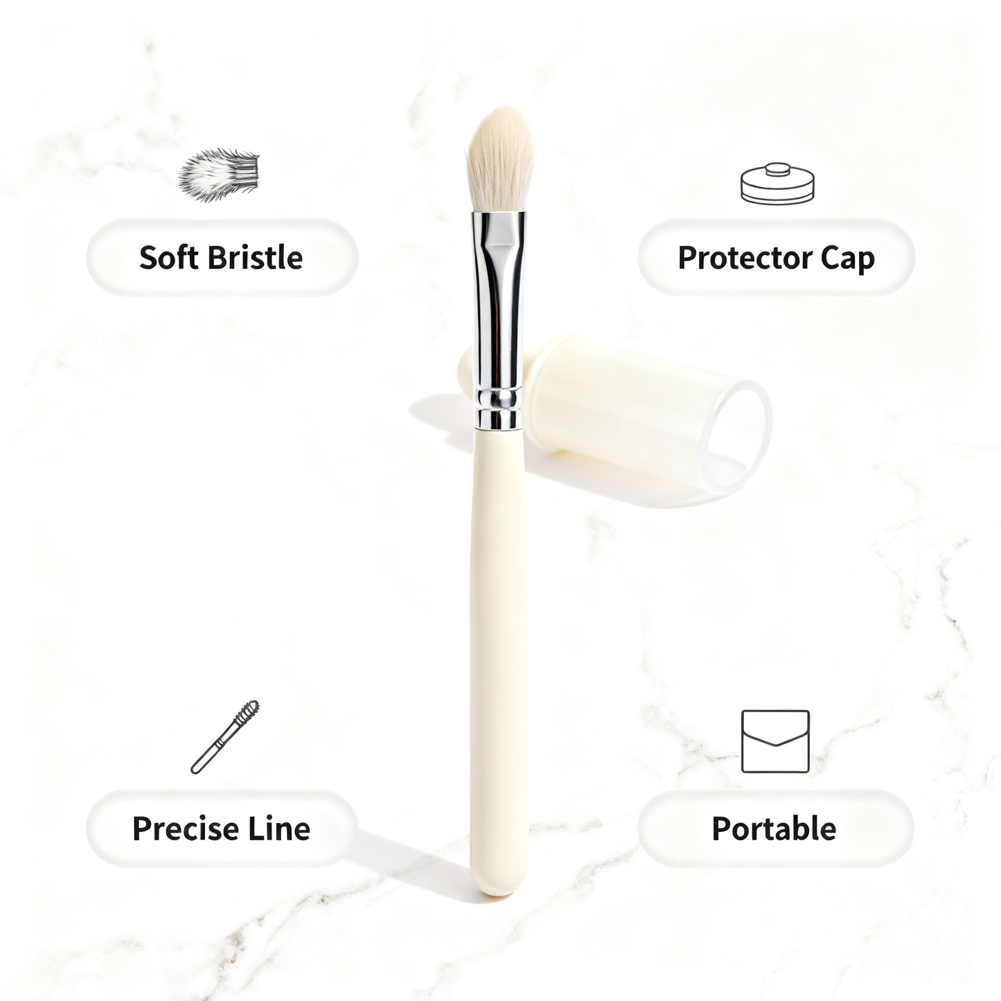 🤍 Soft Touch Makeup Brush Set — Elevate Your Everyday Beauty Routine With Gentle Bristles And Elegant Design Created To Make Every Application Feel Smooth, Comfortable, And Effortlessly Refined
