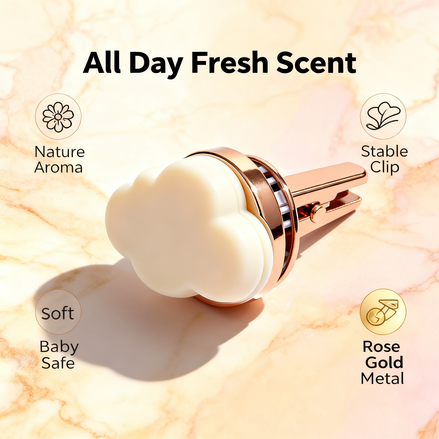 🚘 A Stylish Fragrance Companion Designed To Transform Every Drive Into A More Comfortable Journey With Refreshing Scents, Elegant Details, And A Calmer In-Car Atmosphere