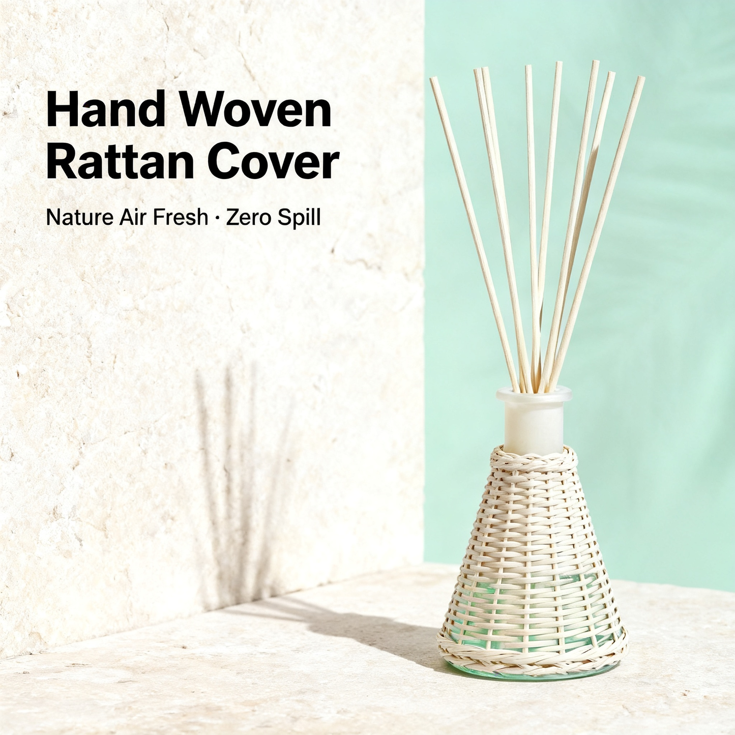 🍃 Reed Diffuser Decor Bottle A Natural Home Fragrance Accent Designed To Bring Calm Atmosphere, Elegant Texture, And A Sense Of Relaxed Living Into Your Everyday Space