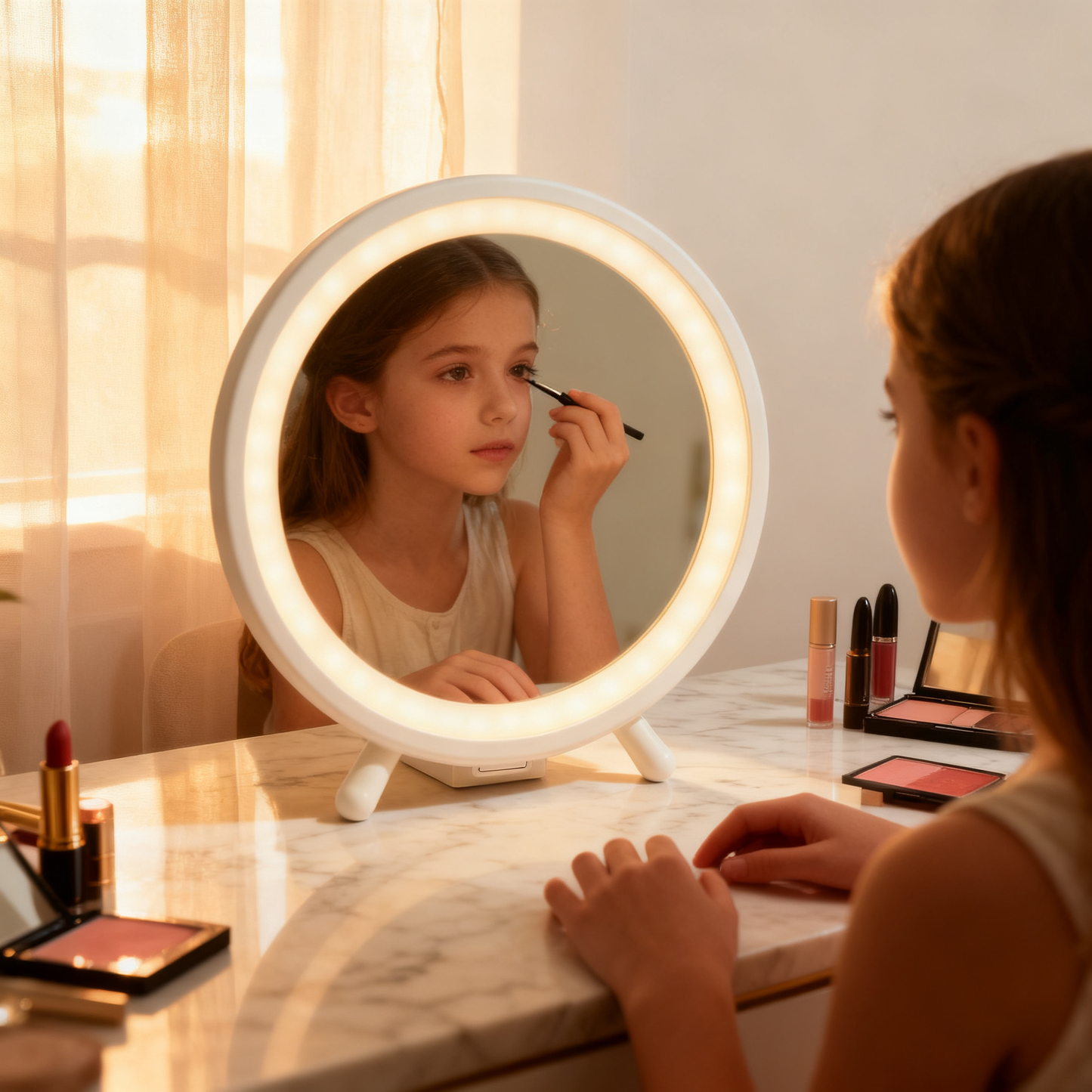 💡 LED Makeup Mirror A Smart Beauty Essential Designed To Bring Professional-Level Lighting, Clear Reflection, And A More Confident Makeup Experience Into Your Everyday Routine