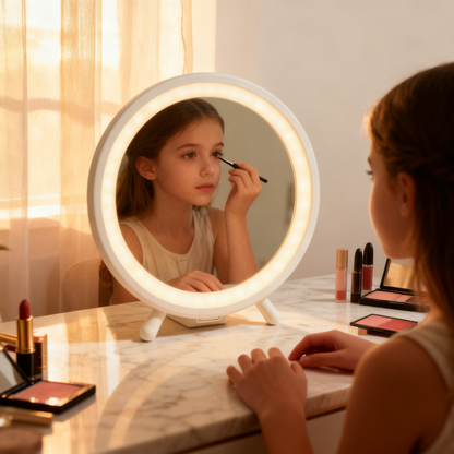 💡 LED Makeup Mirror A Smart Beauty Essential Designed To Bring Professional-Level Lighting, Clear Reflection, And A More Confident Makeup Experience Into Your Everyday Routine