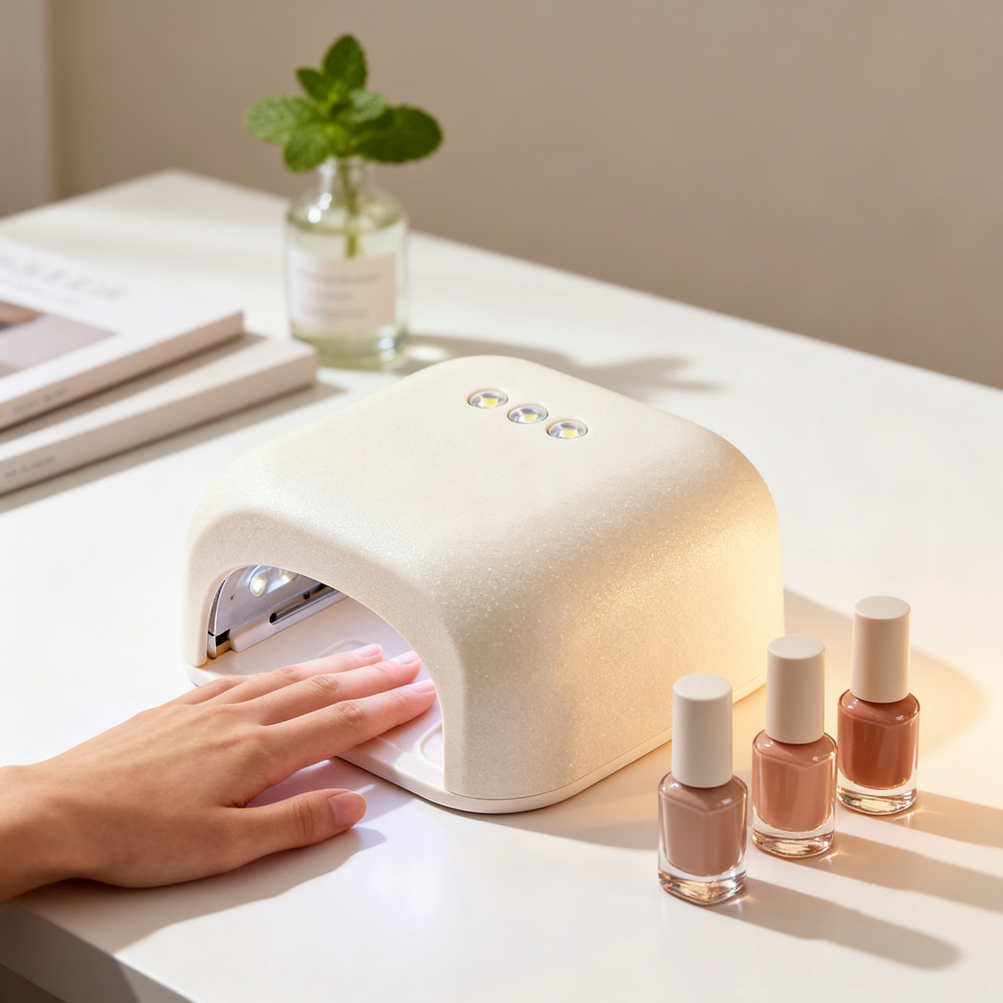 💡 Smart UV/LED Nail Lamp — Bring The Professional Salon Experience Into Your Home Beauty Routine