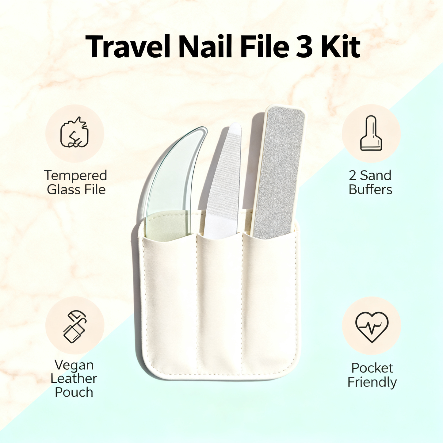 💎 Glass Nail Care Ritual — A Gentle Precision Tool Designed for Smooth, Healthy & Beautiful Nails Every Day
