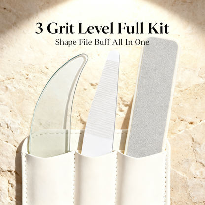 💎 Glass Nail Care Ritual — A Gentle Precision Tool Designed for Smooth, Healthy & Beautiful Nails Every Day