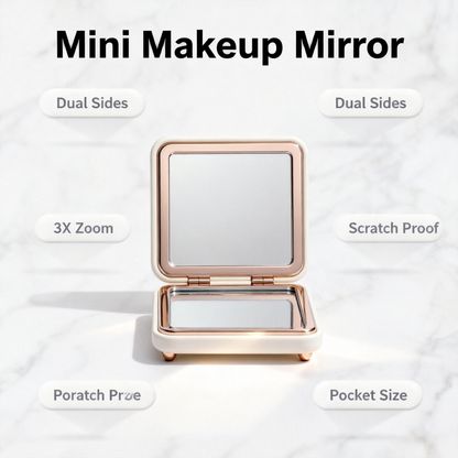 🪞 Your Personal Beauty Companion Anywhere — A Compact Mirror Designed For Everyday Confidence