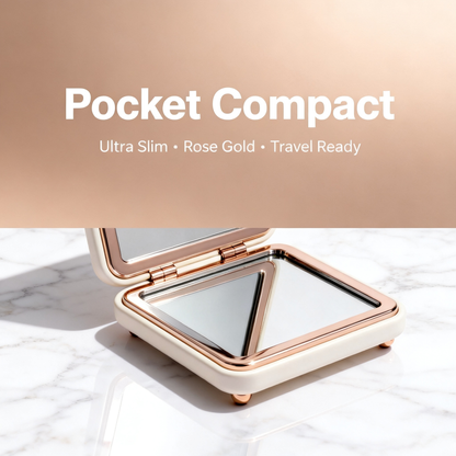 🪞 Your Personal Beauty Companion Anywhere — A Compact Mirror Designed For Everyday Confidence